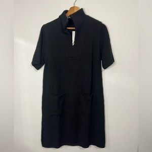Zara black worsted dress size large